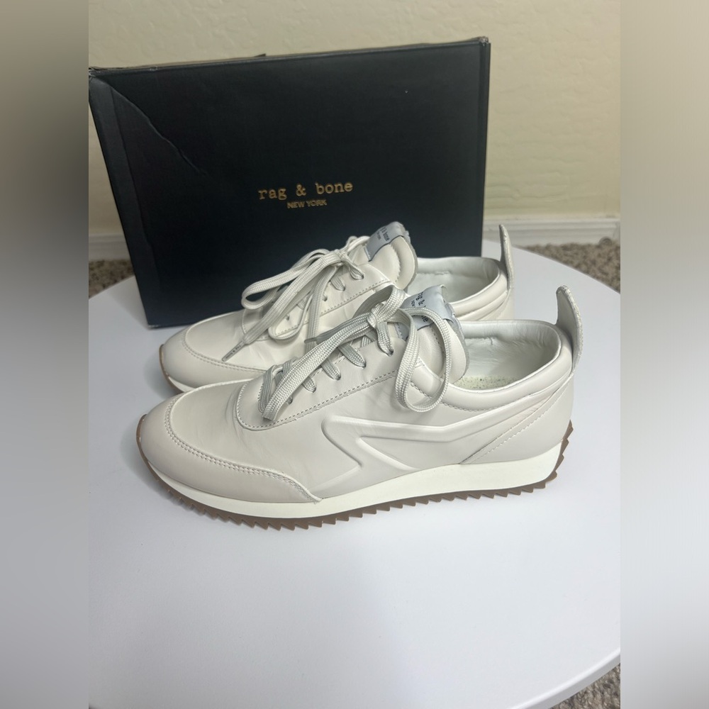 Rag & Bone Retro Runner in Birch - Picture 6 of 12